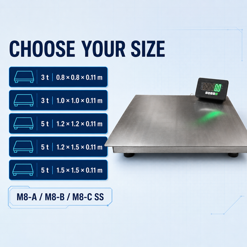 stainless steel floor scale
