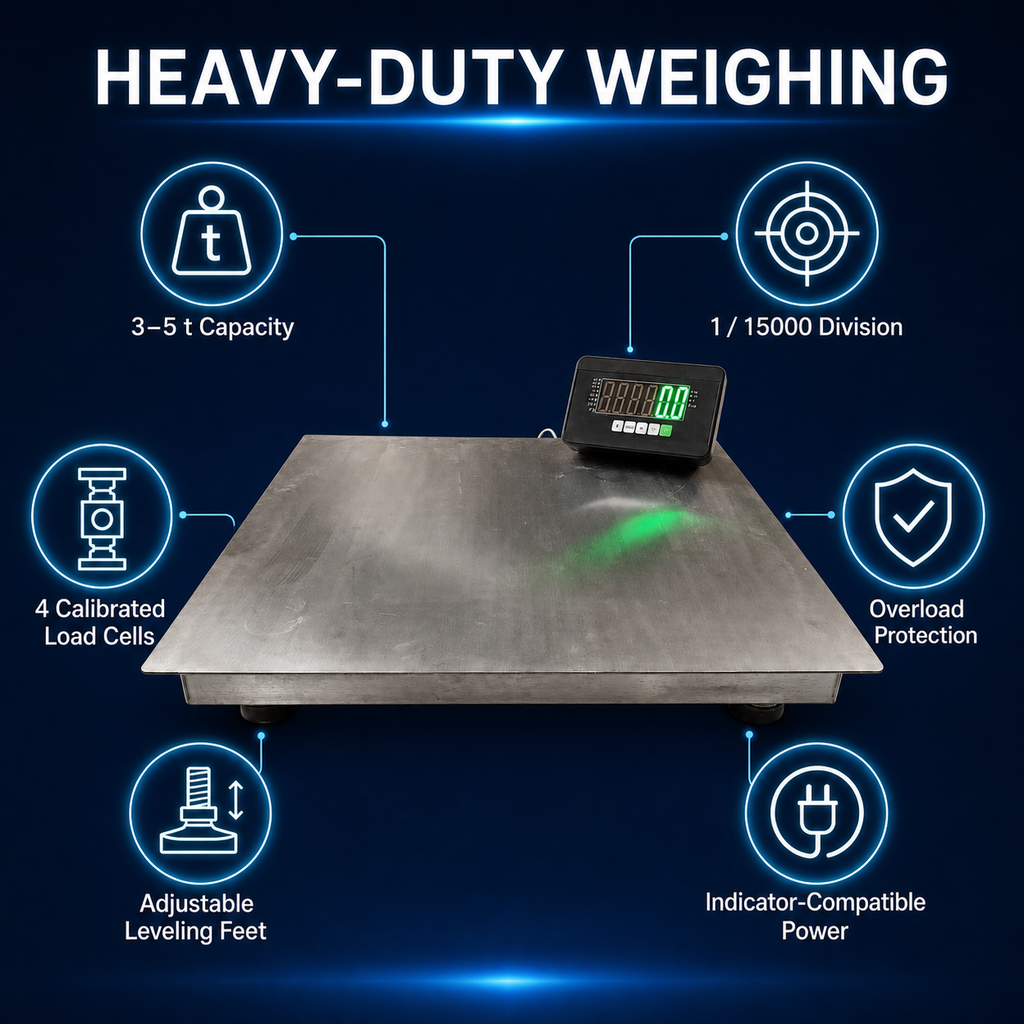 stainless steel floor scale