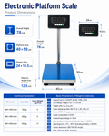 Electronic platform scale（300×400mm）